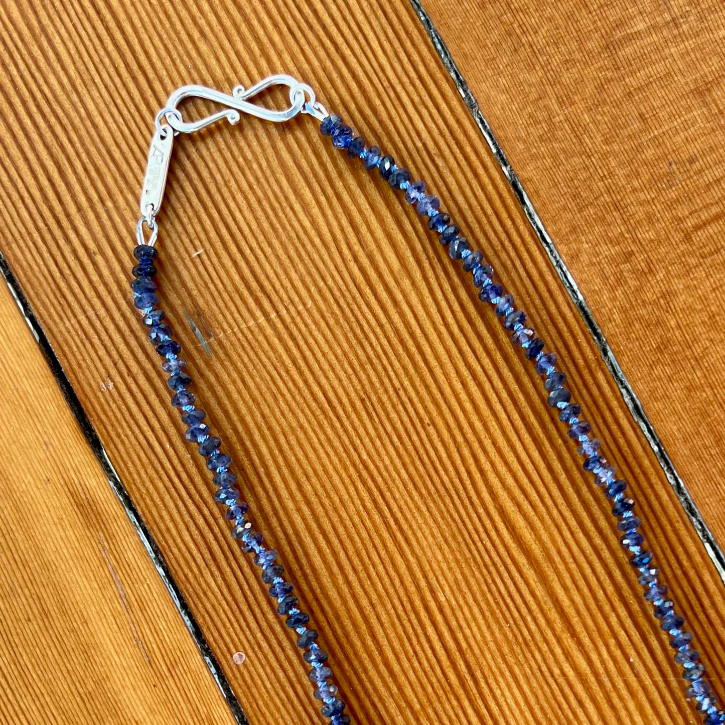 Iolite necklace