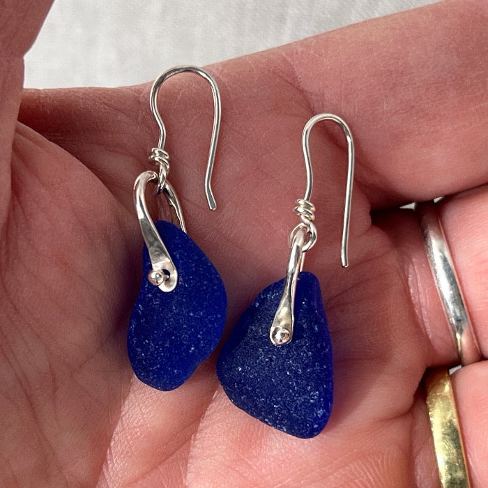 Beach Glass Earrings