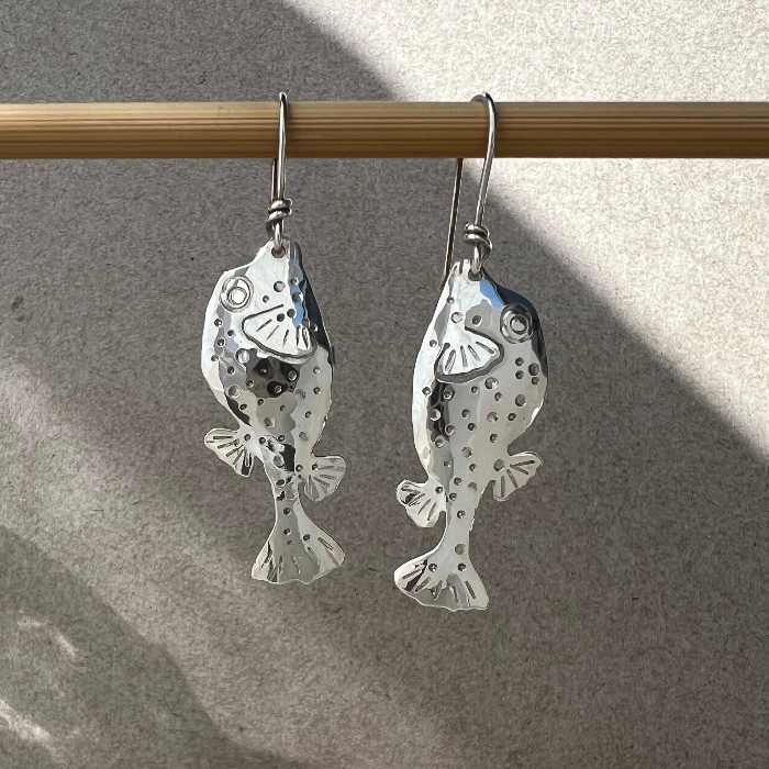Pufferfish Earrings