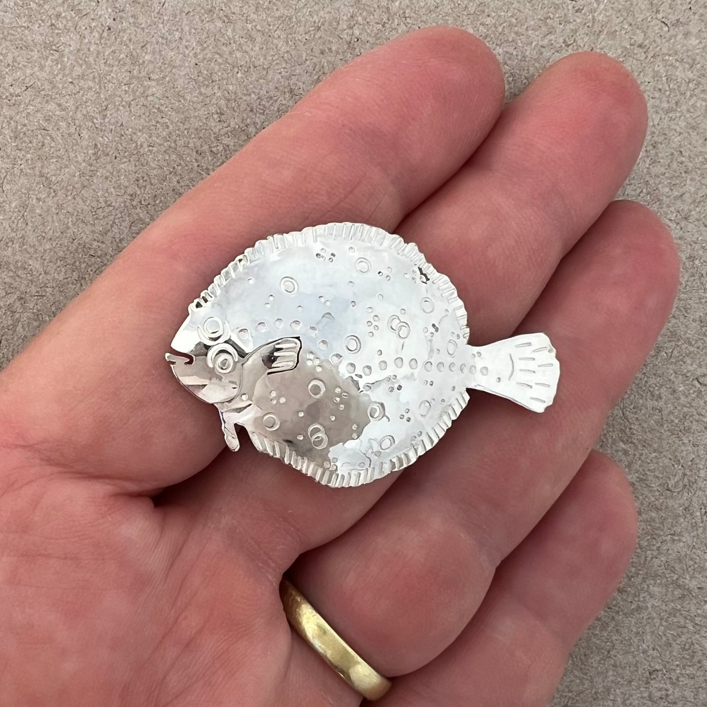 Flounder Pin